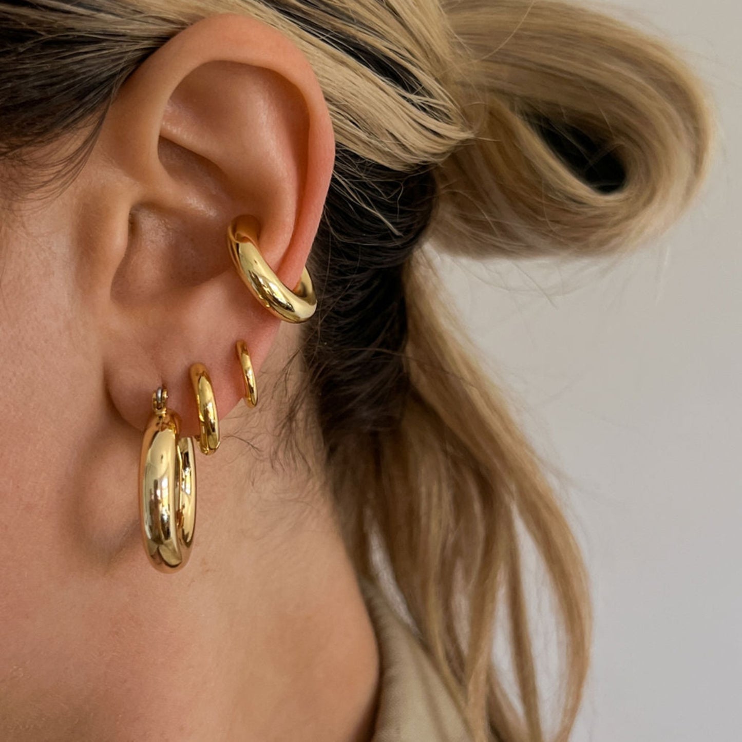 C-clip on Earrings