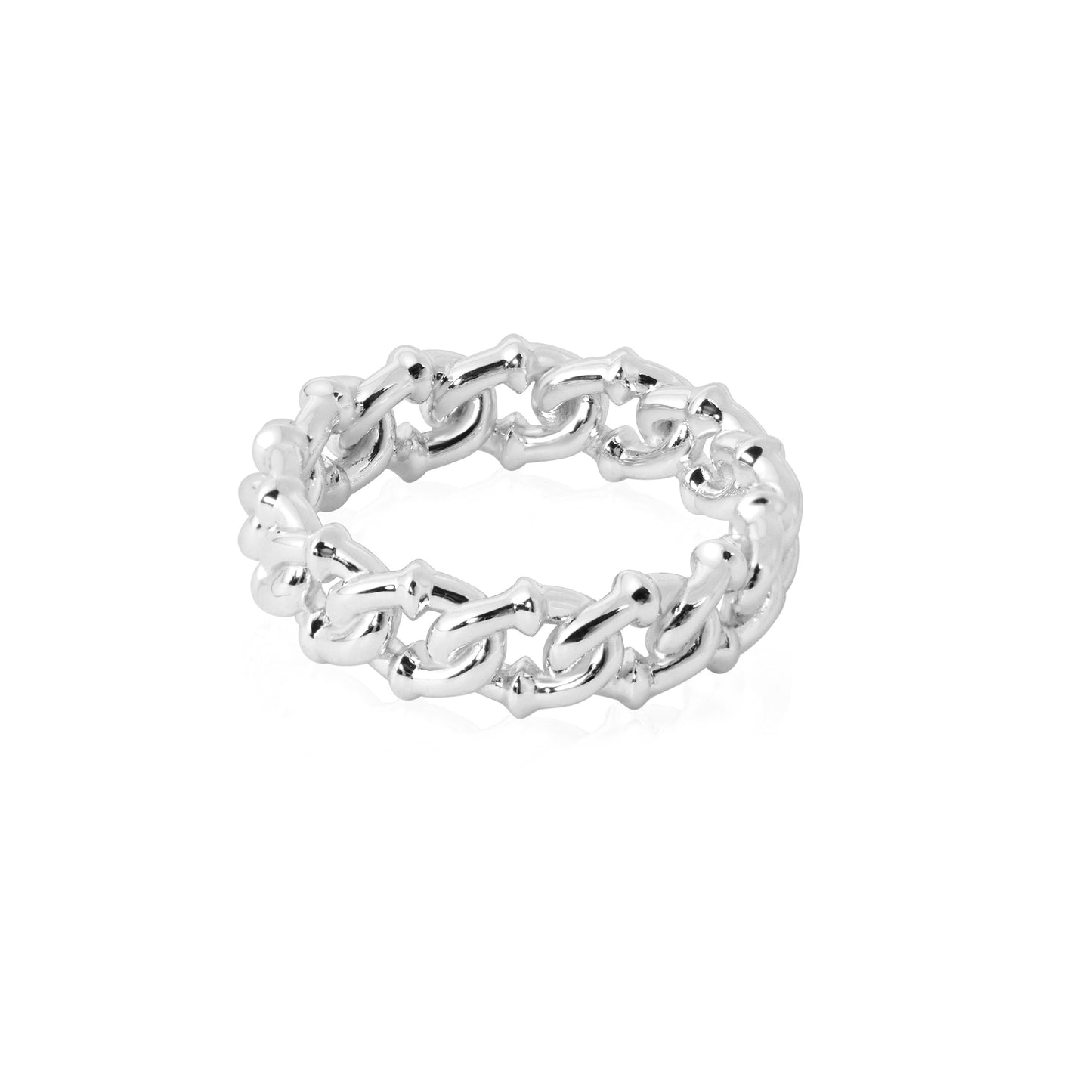 Hollow chain ring