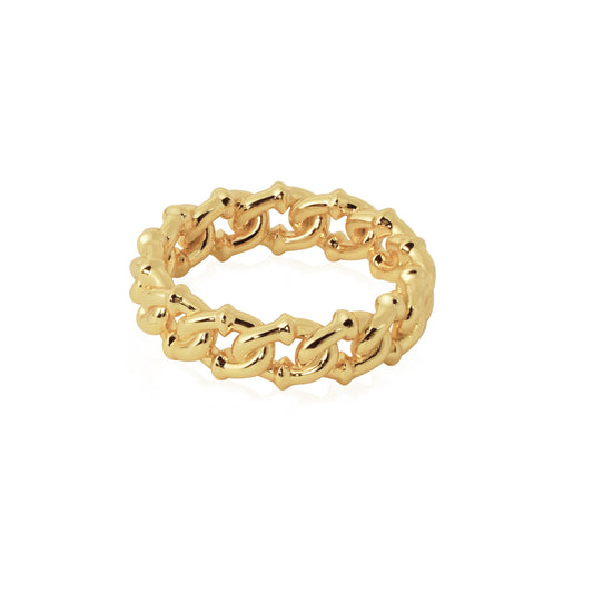 Hollow chain ring